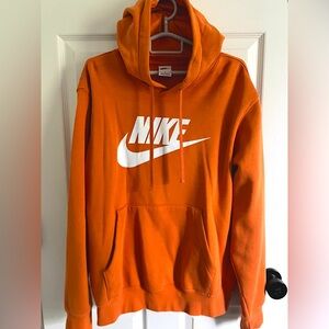 Men - Nike orange hoodie size L